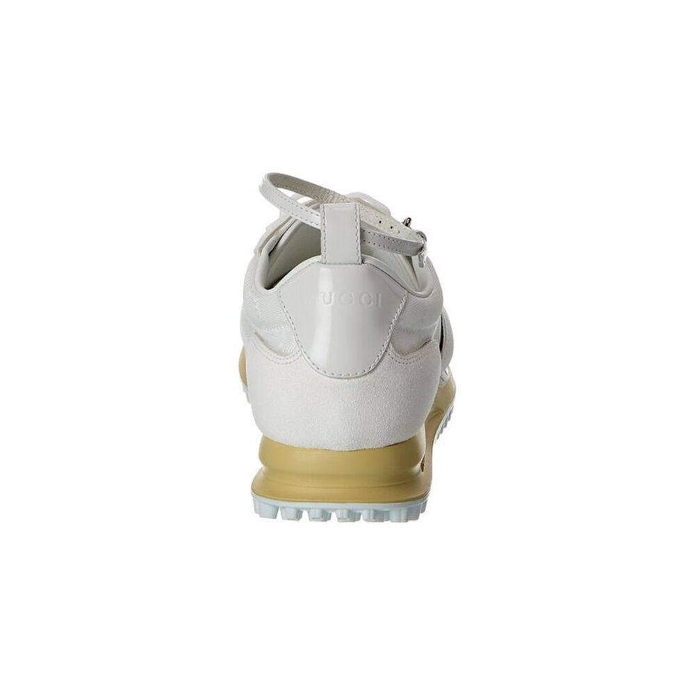 Gucci Re-Motion Gg Nylon & Suede Sneaker, White - Picture 4 of 6